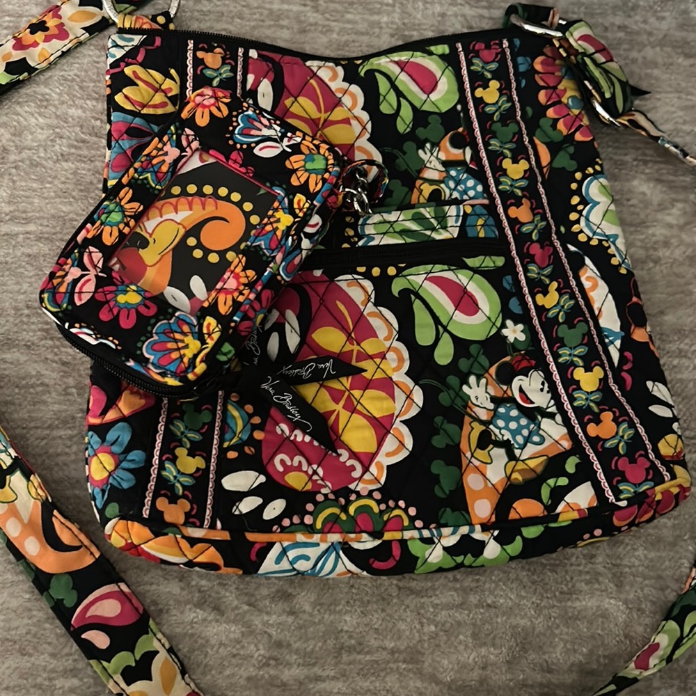 Disney Parks Vera Bradley crossbody & wallet (wristlet)
